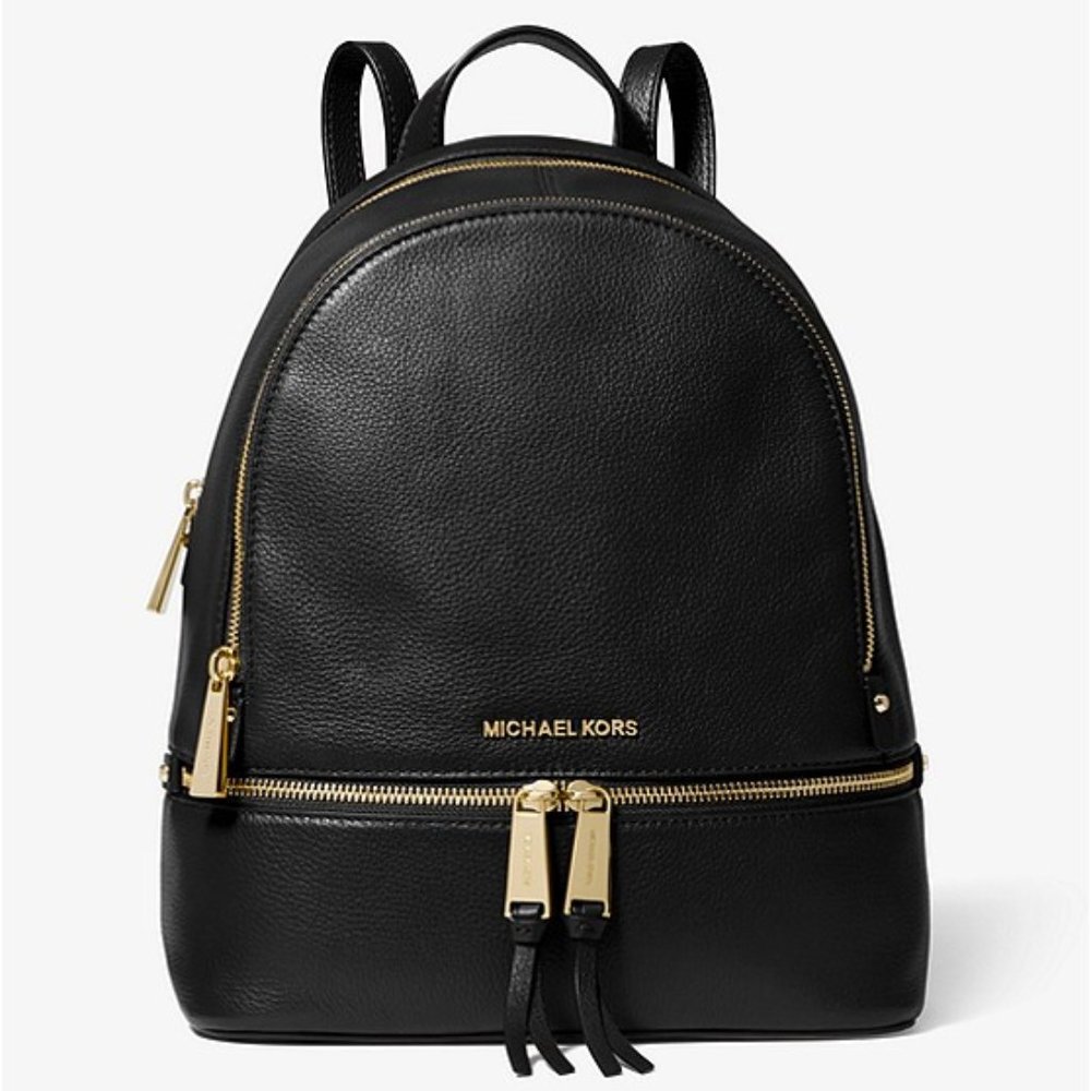 Michael Kors Rhea Medium Leather Backpack